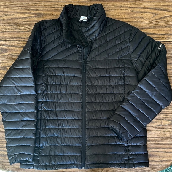 Men's Black Puffer Jacket - Picture 1 of 4